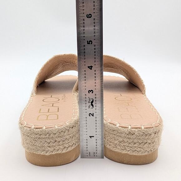 Beach by Matisse Del Mar Platform Sandals Women's Beige Size US10M EU41 - Picture 4 of 9